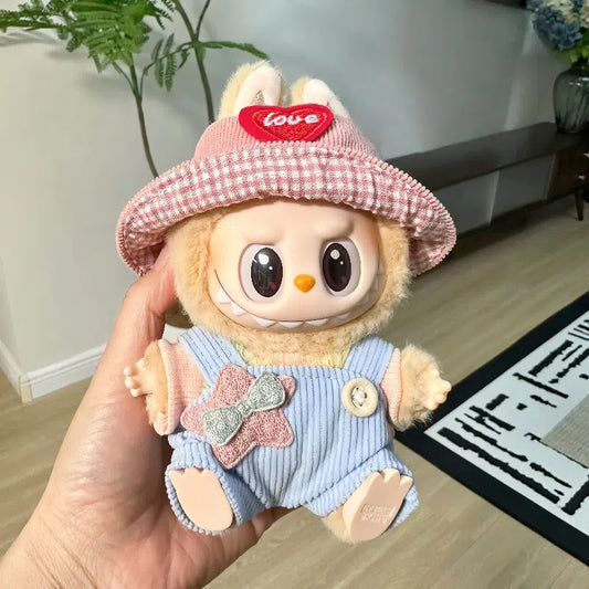 Adorable Bunny - Style Handmade Outfit for Pop Mart Labubu（Doll not included）