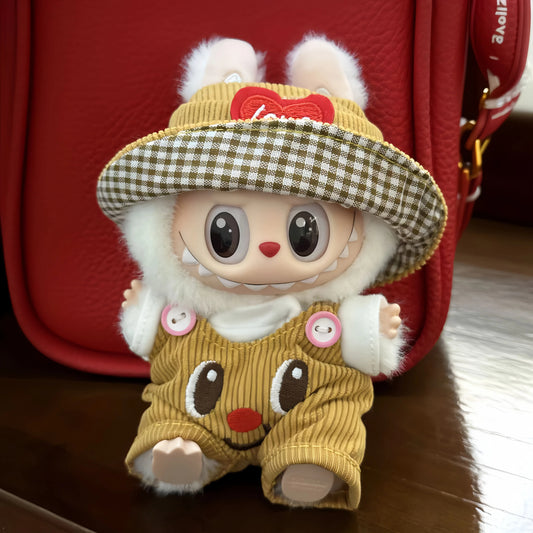 Handmade Cute Labubu Outfit Set for Labubu Gen 1/2 （Doll not included）